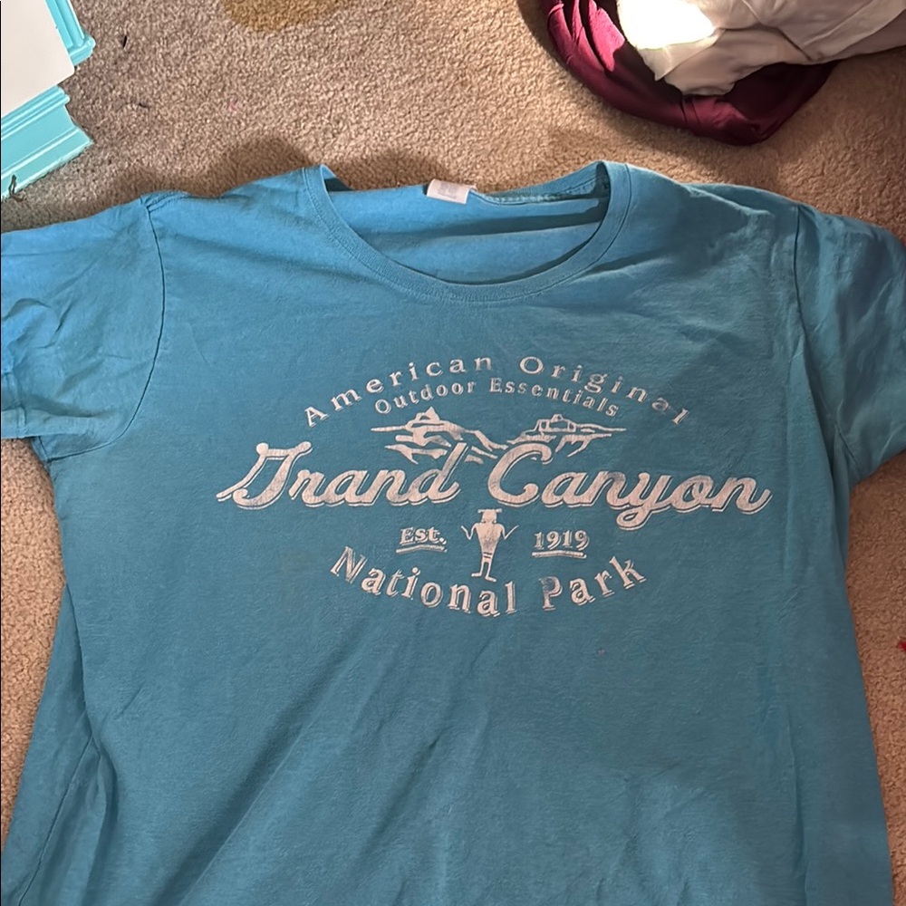 Gildan Blue Grand Canyon Tee - Short Sleeve
